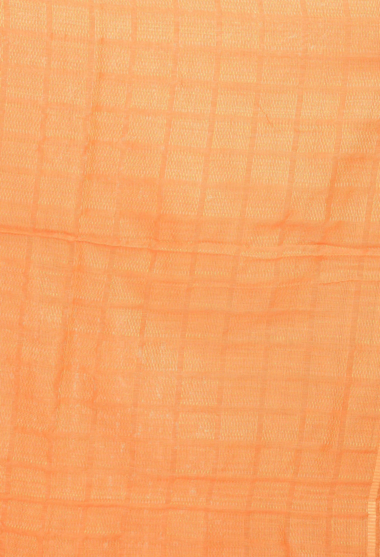 Mominos Fashion Moeza Handloom Cotton Light Orange Dupatta