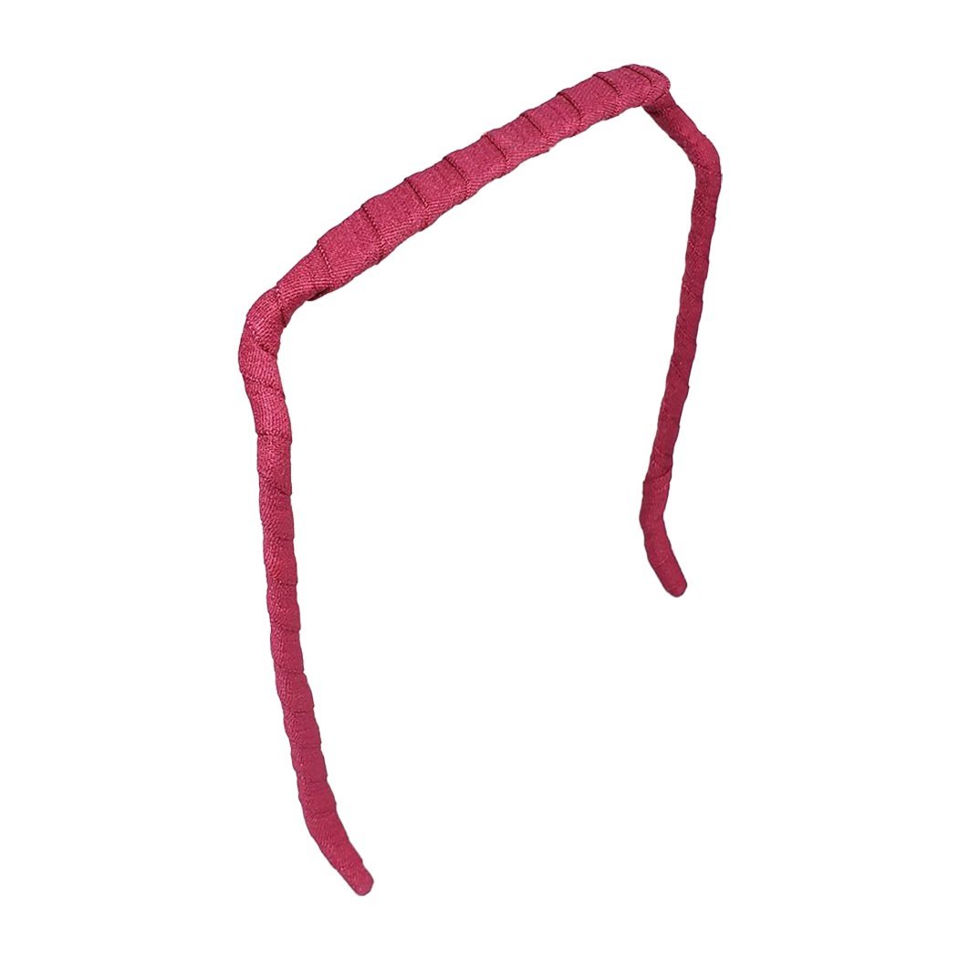 Deep Ruby Wrapped Headband