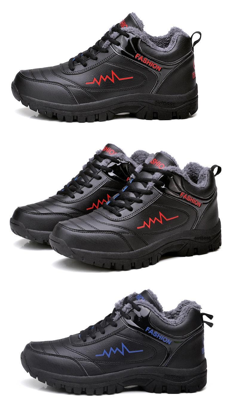 Winter Boots Shoes Plush Warm Outdoor Waterproof Ankle Snow Boots