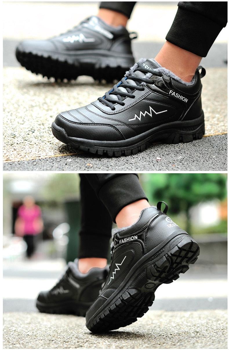 Winter Boots Shoes Plush Warm Outdoor Waterproof Ankle Snow Boots