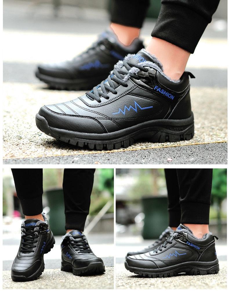 Winter Boots Shoes Plush Warm Outdoor Waterproof Ankle Snow Boots