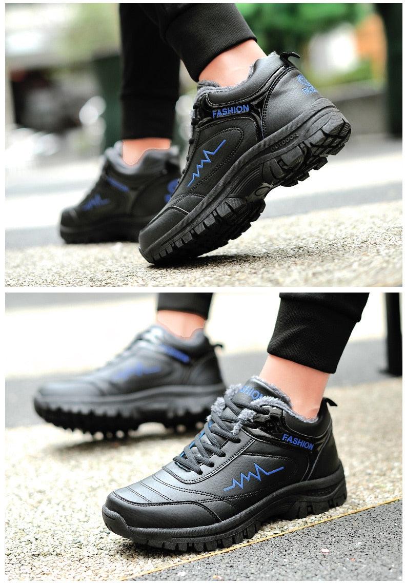 Winter Boots Shoes Plush Warm Outdoor Waterproof Ankle Snow Boots
