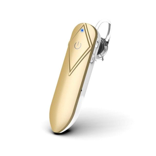 Wireless Bluetooth Headset Business Hands Free Long Standby V5.0 Earphones Waterproof Sport Earbuds With Microphone For Driving