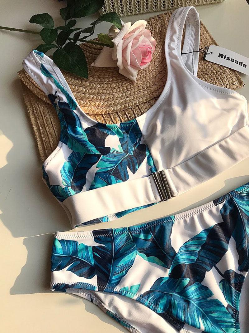 Women Bikini Set Printed 2 Piece Bathing Suits
