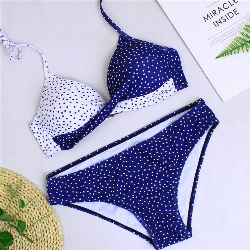Women Bikini Set Swimwear Two Piece Brazilian Bathing Suit Large Plus Size