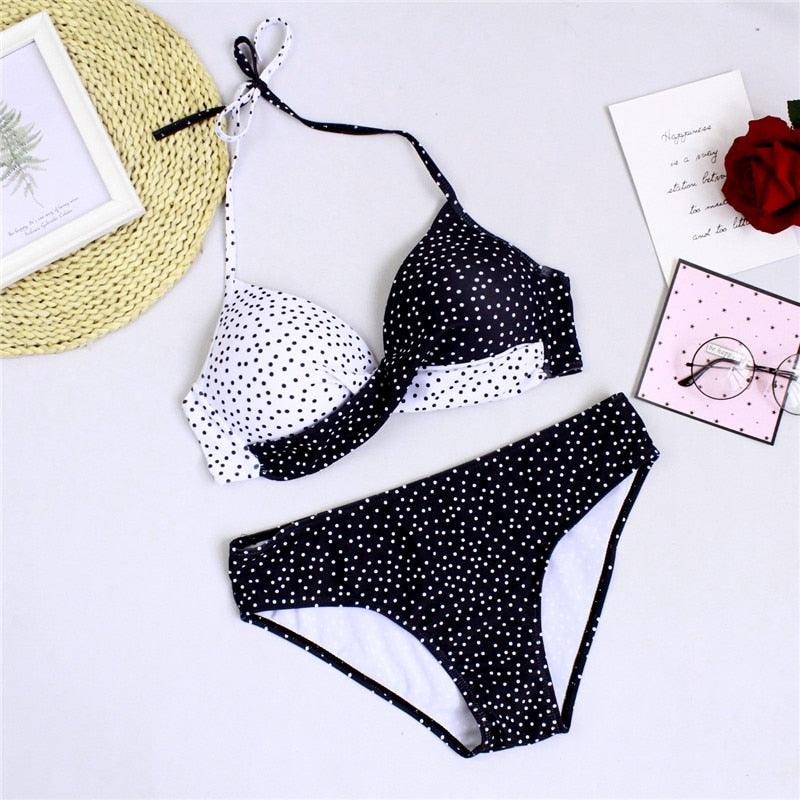 Women Bikini Set Swimwear Two Piece Brazilian Bathing Suit Large Plus Size