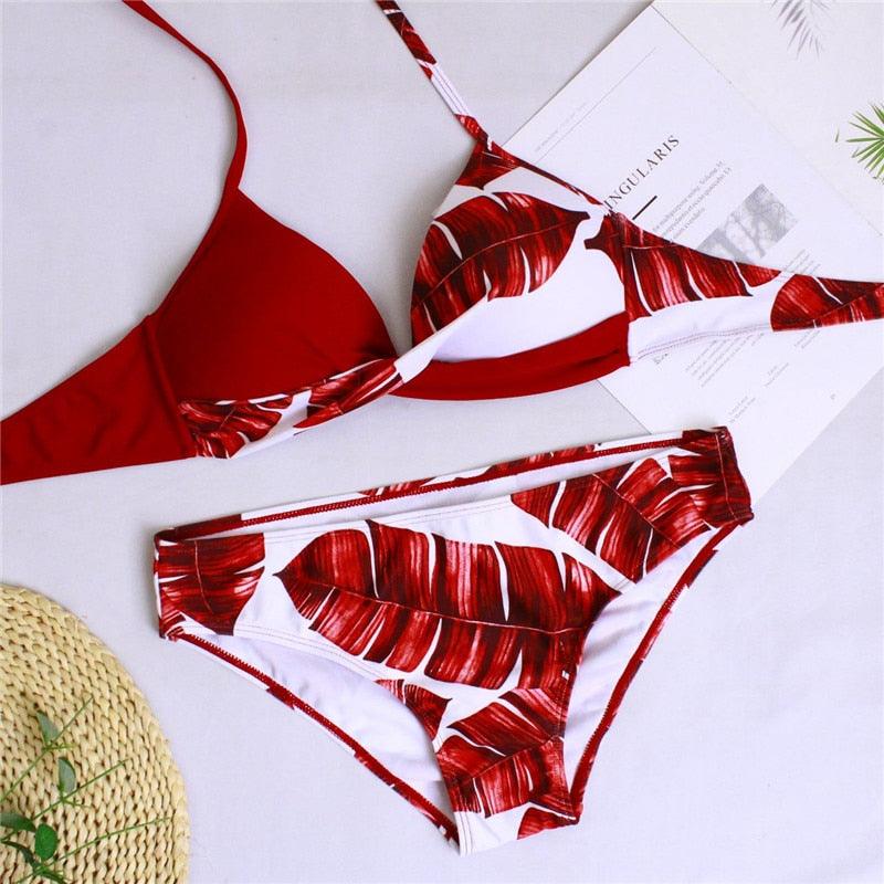 Women Bikini Set Swimwear Two Piece Brazilian Bathing Suit Large Plus Size