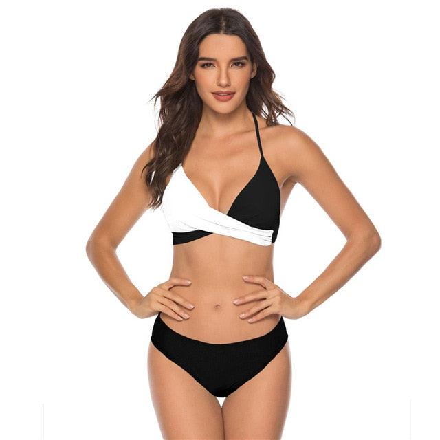 Women Bikini Set Swimwear Two Piece Brazilian Bathing Suit Large Plus Size