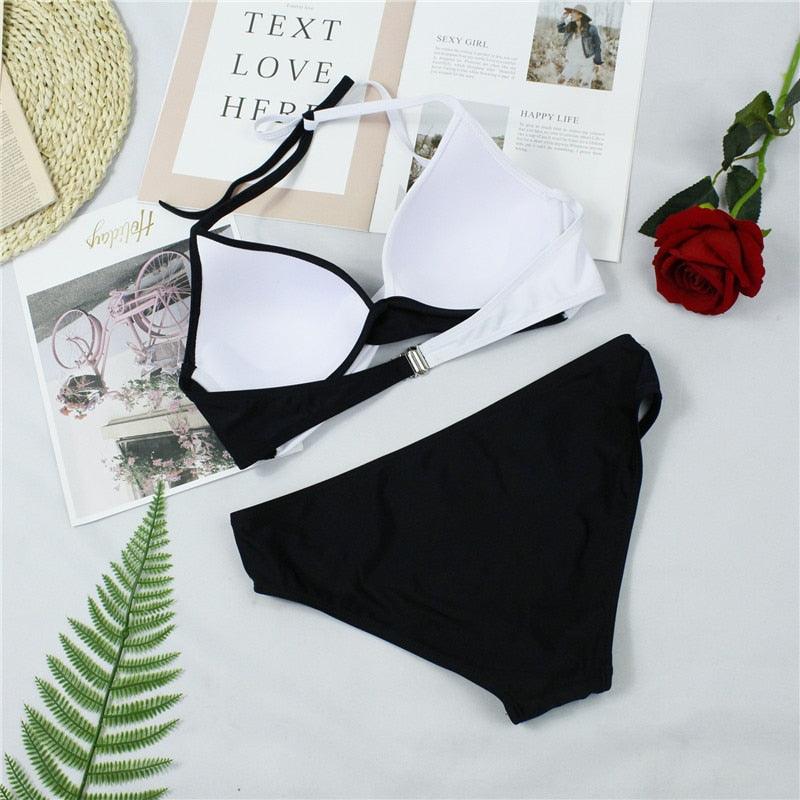 Women Bikini Set Swimwear Two Piece Brazilian Bathing Suit Large Plus Size