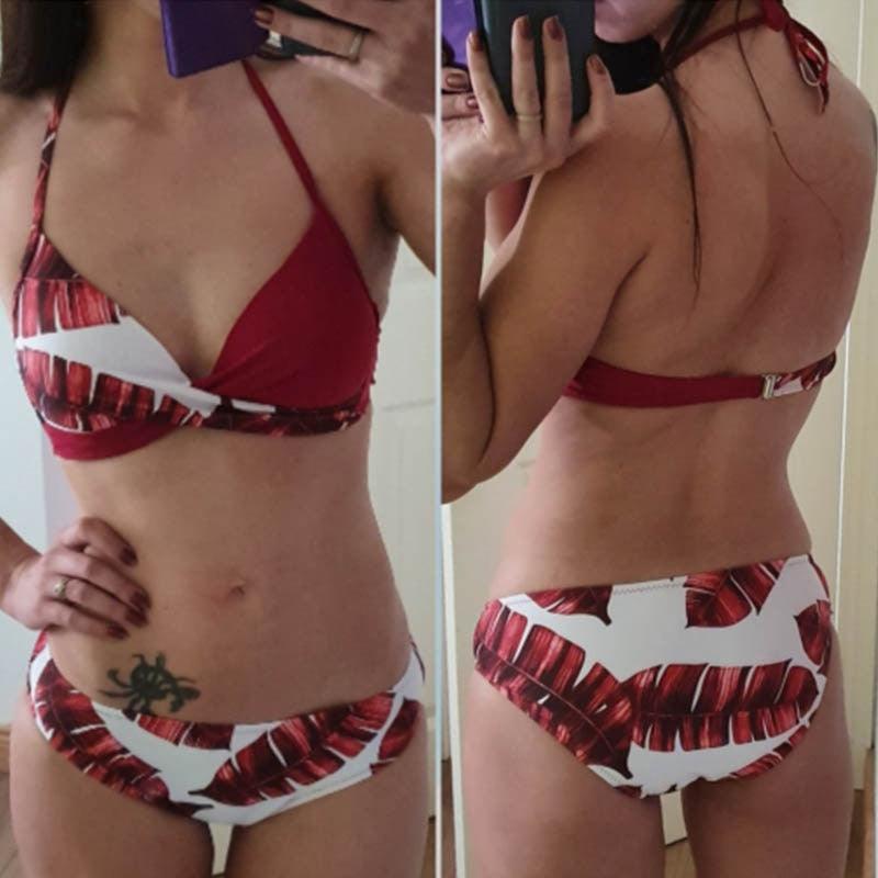 Women Bikini Set Swimwear Two Piece Brazilian Bathing Suit Large Plus Size