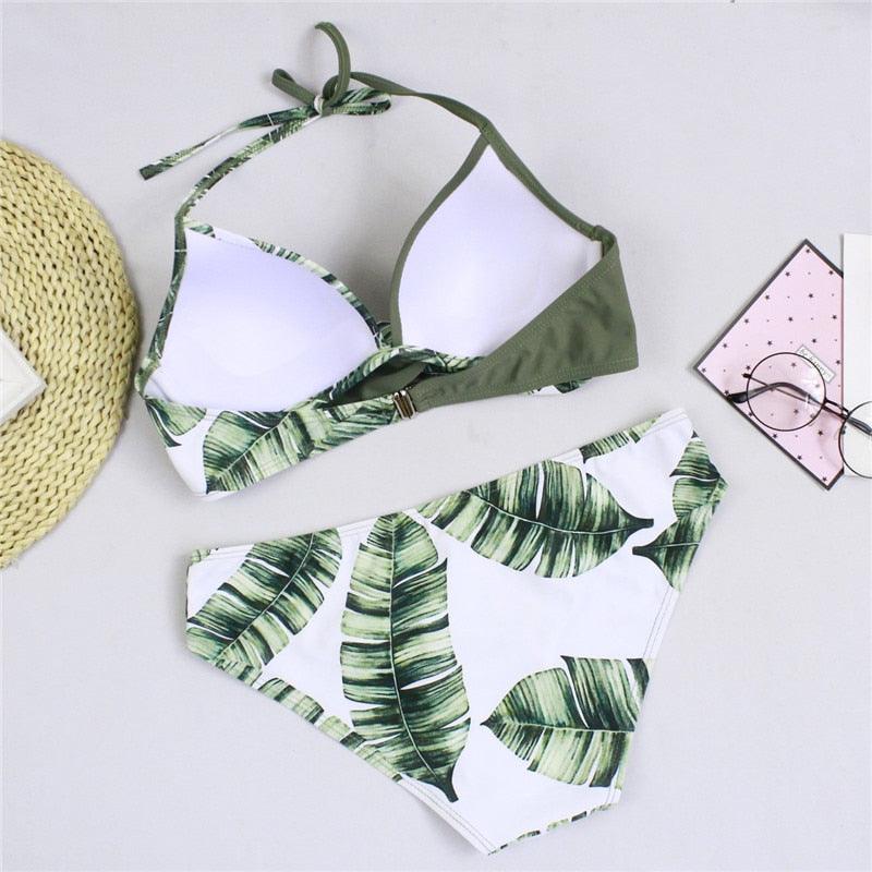 Women Bikini Set Swimwear Two Piece Brazilian Bathing Suit Large Plus Size