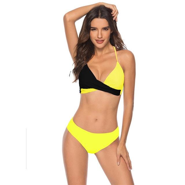 Women Bikini Set Swimwear Two Piece Brazilian Bathing Suit Large Plus Size
