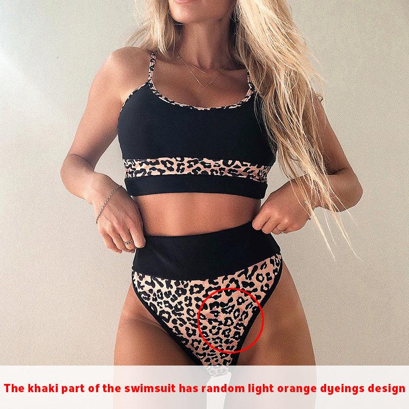 Women Bikinis High Waist Swimwear Ribbed Bikini Swimsuits