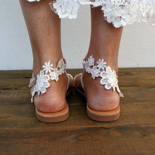 Flat Shoes Summer Bohemian Sandal Lace Straps