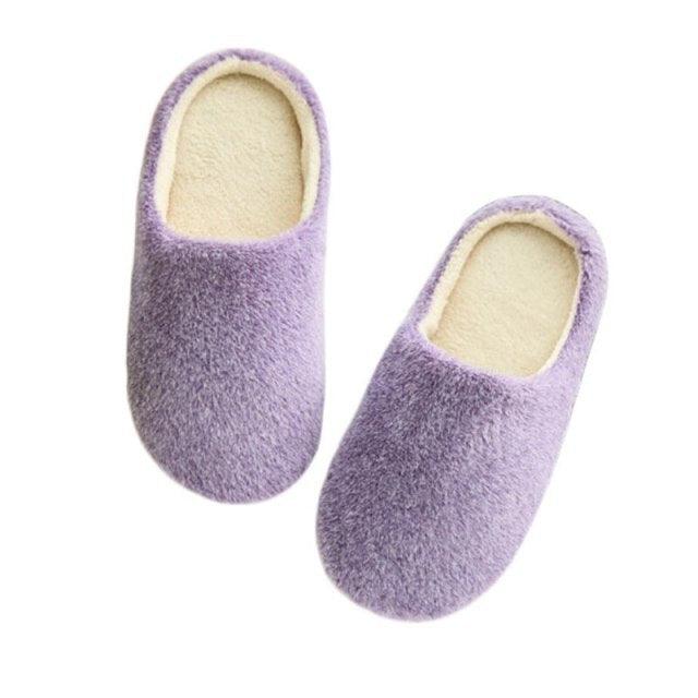 Women Indoor House Plush Soft Cute Cotton Slippers Shoes Non-slip Floor Home Slippers Slides For Bedroom Memory Foam Slippers Scuff Outdoor Indoor Warm Plush Bedroom Shoes With Fur Lining