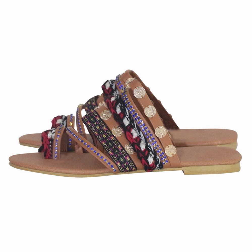 Women Sandals Flip-Flops Handmade Style