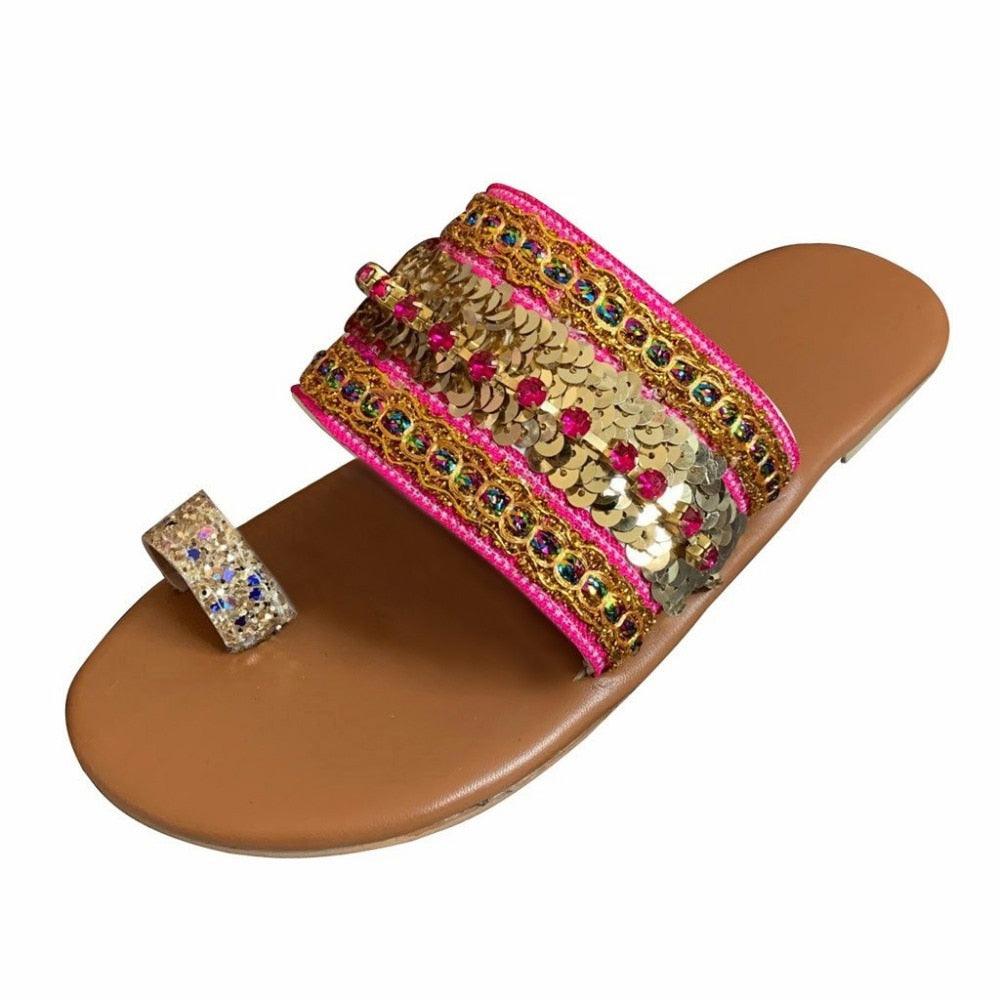 Women Sandals Flip-Flops Handmade Style