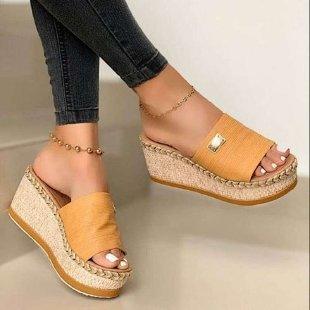 High Heels Sandal Thick Bottom Casual Summer Sandals