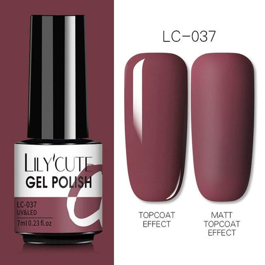 Womens UV Gel Nail Polish Set 7ml Fashion Varnish Colorful Art Manicure Luxury Nail Design For Women