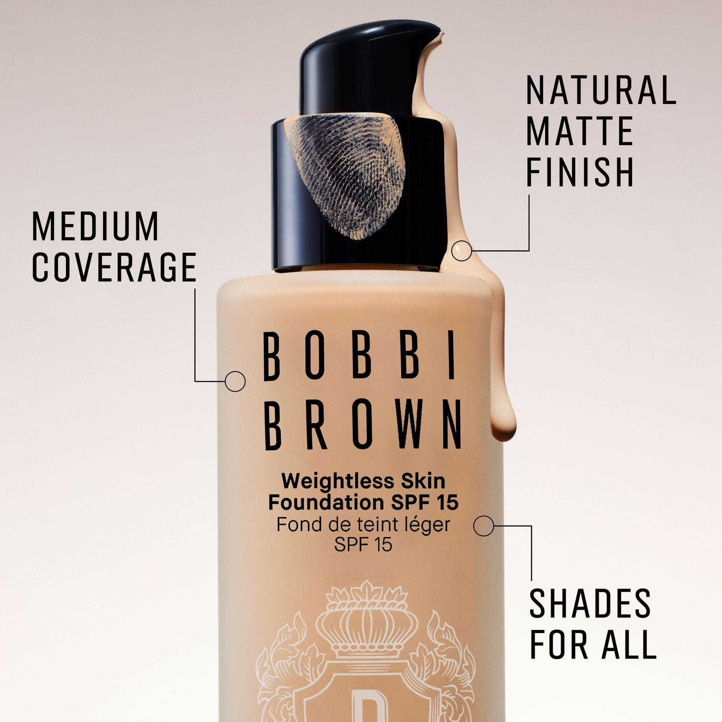 Bobbi Brown Weightless Skin Natural Matte Finish Foundation SPF 15 - Natural