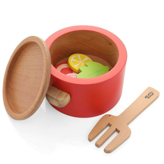 Nesta Toys Kitchen Play Set | Beech Wood Cooking Set