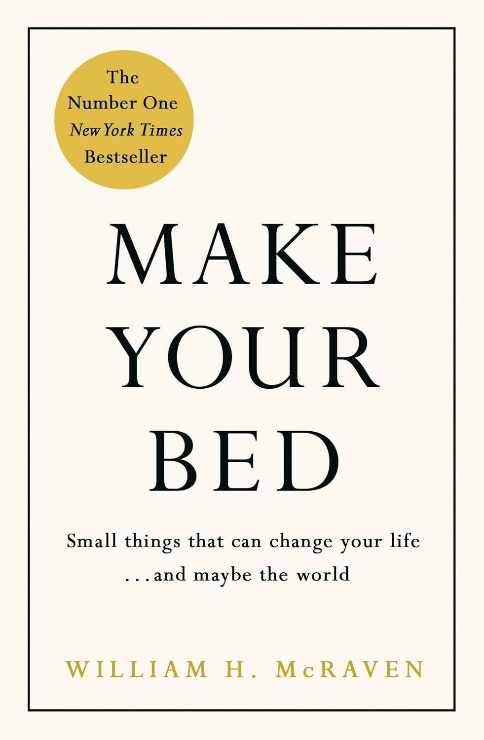 Make You Bed by William H. McRaven