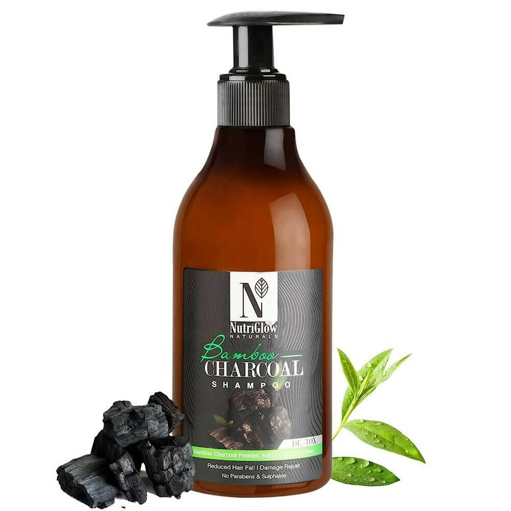NutriGlow NATURAL'S Bamboo Charcoal Shampoo