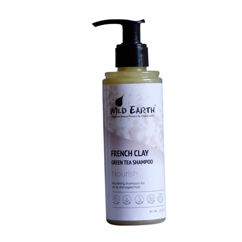 Wild Earth French Clay Green Tea Shampoo