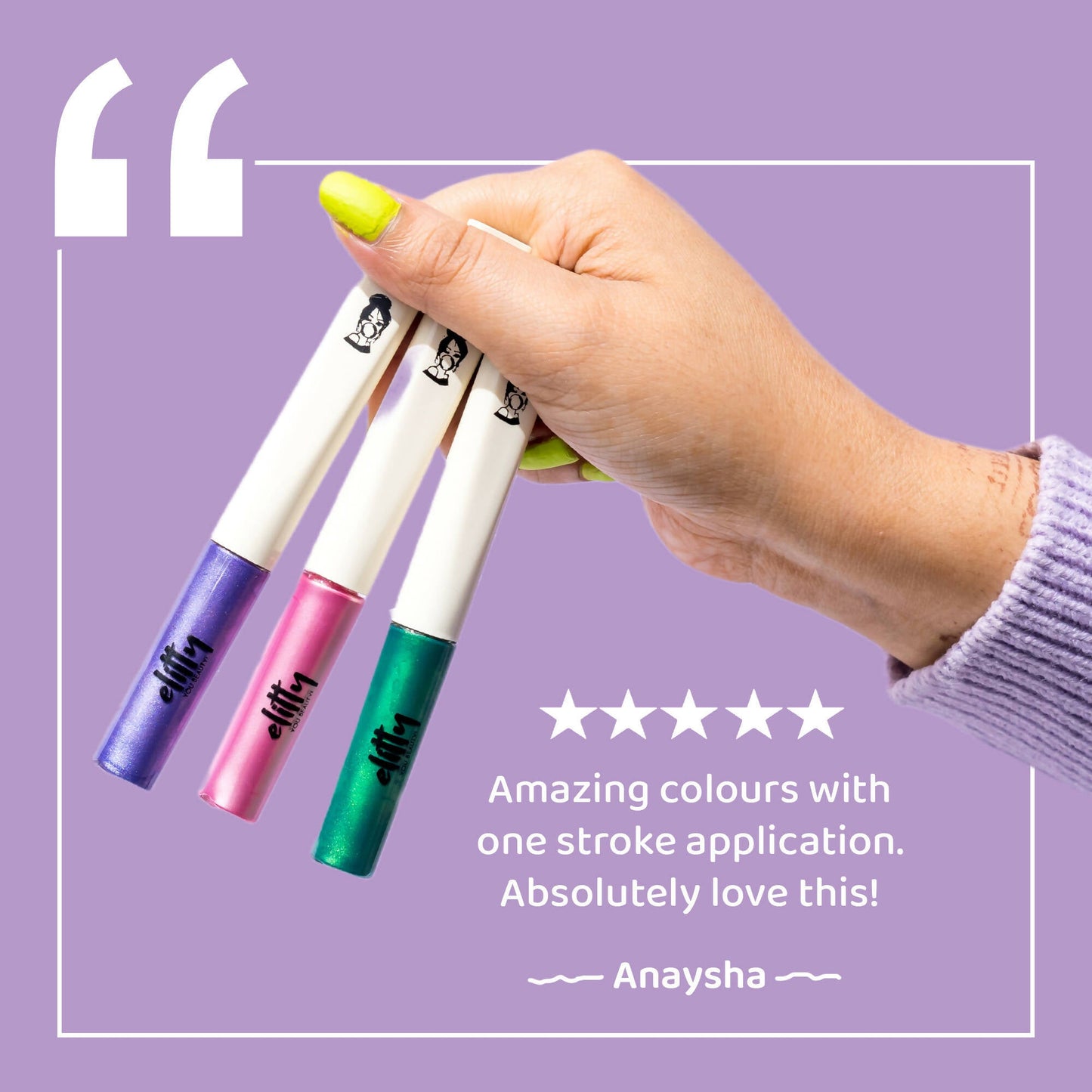 Elitty Eye Gotta Feeling - Pop Eyeliner Matte- Crossbow- Pink